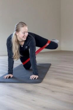 AJ-Sports Latex Weerstandsbanden - Booty Bands - Fitness Elastiek - Weerstandbanden - Set Van 5 Weerstandsbanden - 5 Verschillende Weerstanden - Resistance Band - Fitness Band - Fitness - Workout - Inclusief Draagtas -Merkloos Winkel 800x1200 142