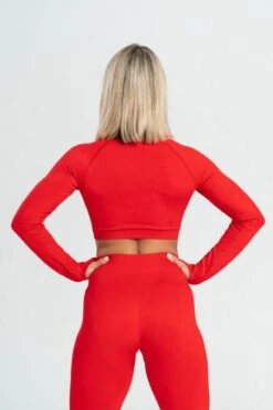 Mives® Sportlegging En Top - Yoga - Fitness Set - Scrunch Butt - Dames Legging - Sportkleding - Fashion Legging - Broeken - Gym Sports - Legging Fitness Wear - High Waist - ROOD - Maat M - LANGE MOUW 20 Mives® Sportlegging En Top - Yoga - Fitness Set - Scrunch Butt - Dames Legging - Sportkleding - Fashion Legging - Broeken - Gym Sports - Legging Fitness Wear - High Waist - ROOD - Maat M - LANGE MOUW -Merkloos Winkel 800x1200 202