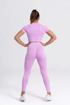 Mives® Sportlegging En Top - Yoga - Fitness Set - Scrunch Butt - Dames Legging - Sportkleding - Fashion Legging - Broeken - Gym Sports - Legging Fitness Wear - High Waist - LILA - Maat S - KORTE MOUWEN 12 Mives® Sportlegging En Top - Yoga - Fitness Set - Scrunch Butt - Dames Legging - Sportkleding - Fashion Legging - Broeken - Gym Sports - Legging Fitness Wear - High Waist - LILA - Maat S - KORTE MOUWEN -Merkloos Winkel 800x1200 204