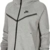 Nike Sportswear Tech Fleece Windrunner Women's Full-Zip Hoodie - Maat: XL, Kleur: BLACK OR GREY -Merkloos Winkel 800x1200 220