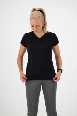 Rogelli Promo - Sportshirt - Dames - Maat L - Zwart -Merkloos Winkel 800x1200 247