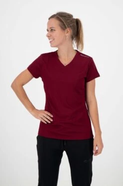 Rogelli Promo - Sportshirt - Dames - Maat M - Bordeaux 21 Rogelli Promo - Sportshirt - Dames - Maat M - Bordeaux -Merkloos Winkel 800x1200 254