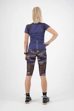 Rogelli Indigo - Sportshirt - Dames -Merkloos Winkel 800x1200 276