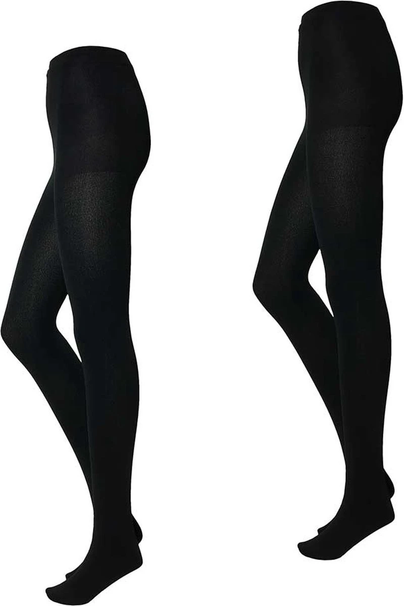 Heatkeeper - 2-pack Dames Legging - Zwart - XXL 3 Heatkeeper - 2-pack Dames Legging - Zwart - XXL