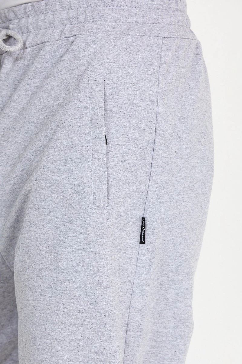 Comeor Joggingbroek Heren Met Rits - Grijs - L - Trainingsbroek Heren Met Rits - Lange Sportbroek 6 Comeor Joggingbroek Heren Met Rits - Grijs - L - Trainingsbroek Heren Met Rits - Lange Sportbroek - Afbeelding 4