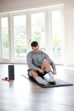 AJ-Sports Foam Roller Set 4 Delig + GRATIS Weerstandsband - Massage Set - Massage Stick - Massage Bal - Foam Roller - Grid Triggerpoint - Inclusief Compacte Draagtas - Fitness - Yoga -Merkloos Winkel 800x1200 32