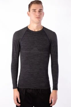 Avento Thermoshirt Superior - Mannen - Zwart/Donkerblauw - Maat M -Merkloos Winkel 801x1200 7