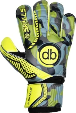 Keepershandschoenen Db SKILLS Black Palm Camo Maat 7