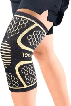 KANGKA Kniebrace – Knieband – Kniebandage – Kniebescherming - Unisex – Maat XL