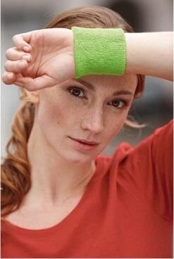 Merkloos Zweetbandjes Pols 2 Stuks Unisex - Zwart -Merkloos Winkel 805x1200 13