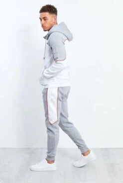 JC Blue Grijs Wit Trainingspak Heren – Trainingspakken Heren - Maat M -Merkloos Winkel 805x1200 7