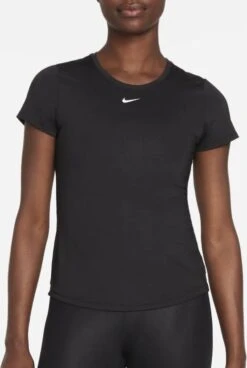 Nike One Dri-FIT Ss Slim Sportshirt - Dames - Zwart - Maat M 17 Nike One Dri-FIT Ss Slim Sportshirt - Dames - Zwart - Maat M -Merkloos Winkel 806x1200 4