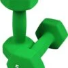 JPS Sports® Dumbells - Gewichten - Dumbells 5kg - Dumbells Set 2 X 5 Kg - Zeshoekig - Duurzaam - Groen -Merkloos Winkel 808x1200 15