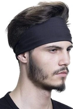 Cabantis Premium Sport Haarband - Hoofddeksel - Yoga - Haarband Heren - Haarband Dames - Stretch - Zwart 14 Cabantis Premium Sport Haarband - Hoofddeksel - Yoga - Haarband Heren - Haarband Dames - Stretch - Zwart -Merkloos Winkel 808x1200 20