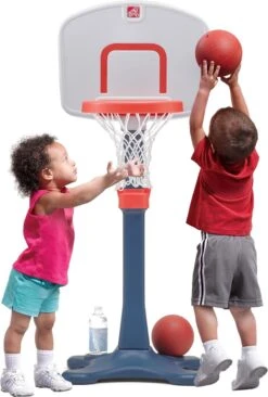 Step2 Basketbalpaal Set Pro Shooting Hoops Junior - Basketbal Sport & Spel Set Voor Kinderen Vanaf 2 Jaar - In Hoogte Verstelbaar 76 - 122 Cm - Incl. Bal -Merkloos Winkel 809x1200 11