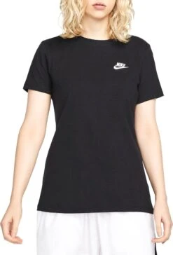 Nike Sportswear Club Dames T-Shirt - Zwart - Maat M 10 Nike Sportswear Club Dames T-Shirt - Zwart - Maat M -Merkloos Winkel 814x1200 8