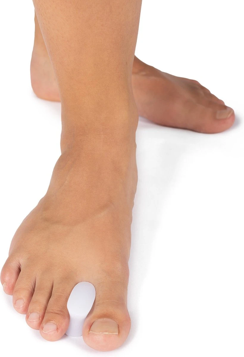 Tenenspreider Hallux Valgus (per Paar) 4 Tenenspreider Hallux Valgus (per Paar) - Afbeelding 2