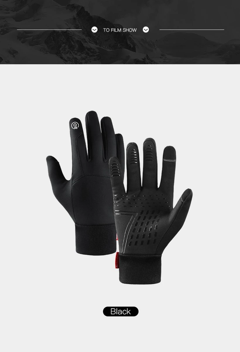 Proofy Premium Handschoenen Zwart - Maat XL - Water En Winddicht - Handschoenen Voor Sport - Zwart - Clipje Voor Bewaren - Touchtip Smartphone 8 Proofy Premium Handschoenen Zwart - Maat XL - Water En Winddicht - Handschoenen Voor Sport - Zwart - Clipje Voor Bewaren - Touchtip Smartphone - Afbeelding 6