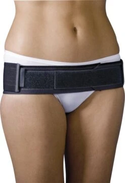 Matchu Sports - Bekkenband - Unisex - Bekkenband Zwangerschap - Maat 4: 120 - 133cm - Bekkenbrace - 120cm - Zwart