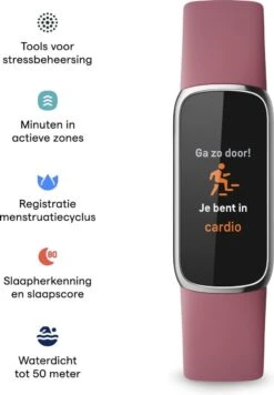 Fitbit Luxe - Activity Tracker Dames - Orchidee -Merkloos Winkel 833x1200 14