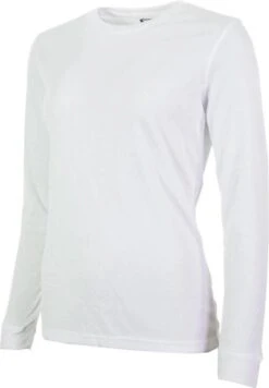 Campri Thermoshirt Lange Mouw - Sportshirt - Dames - Maat XS - Wit