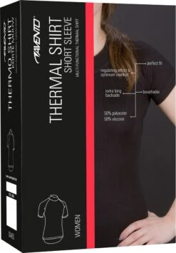 Avento Thermoshirt Korte Mouw - Vrouwen - Zwart - Maat 38 -Merkloos Winkel 834x1200 6