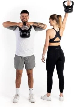 WAYS. Kettlebell - 6 KG - PVC - Zwart -Merkloos Winkel 837x1200 10