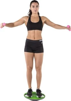 Tunturi Balans Bord - Balance Board - Met Handgrepen - Groen/Zwart - Incl. Gratis Fitness App -Merkloos Winkel 841x1200 9