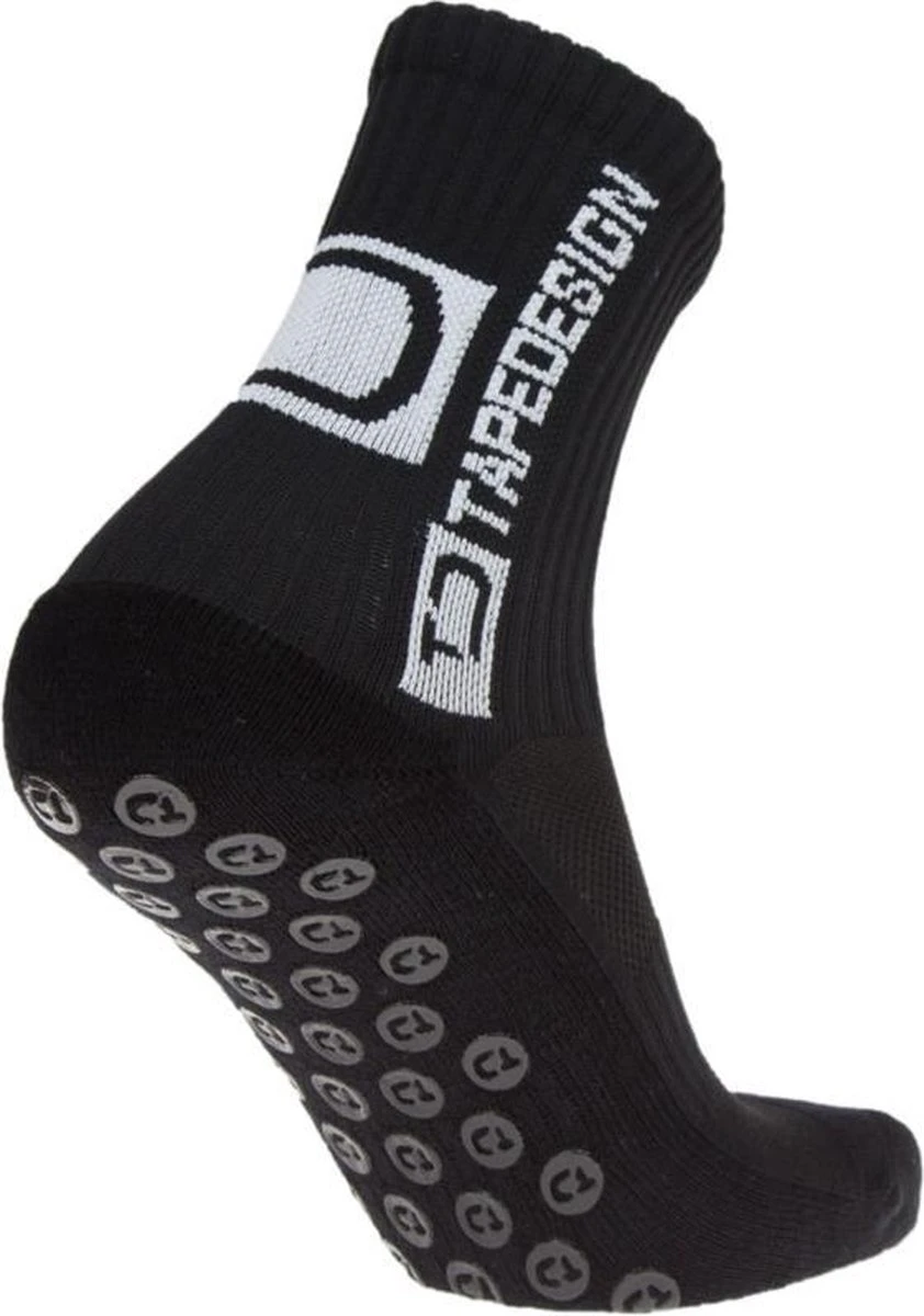 Tapedesign | Gripsokken - Zwart | Maat: 37-48 3 Tapedesign | Gripsokken - Zwart | Maat: 37-48