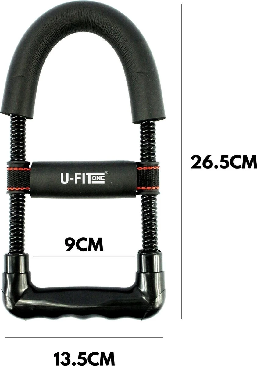 U-Fit One Pols Trainer - Wrist Trainer - Onderarm Trainer- Armtrainer - Hand Onderarm Strengthener - Handtrainer - Grip Trainer - Fitness - Ufitone 5 U-Fit One Pols Trainer - Wrist Trainer - Onderarm Trainer- Armtrainer - Hand Onderarm Strengthener - Handtrainer - Grip Trainer - Fitness - Ufitone - Afbeelding 3