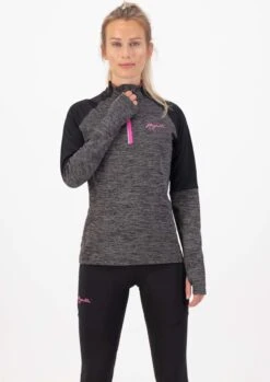 Rogelli Enjoy Runningtop - Sporttrui Dames - Grijs/Zwart/Roze - Maat M -Merkloos Winkel 849x1200 9