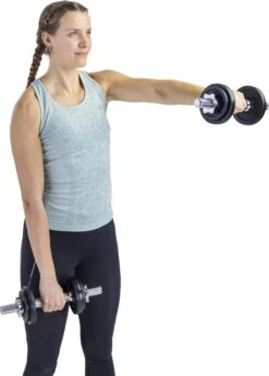 RS Sports Dumbellset - Halterset Met Gewichten - Totaal 20 Kg - 2 Stangen - Zwart -Merkloos Winkel 859x1200 10