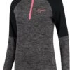 Rogelli Enjoy Runningtop - Sporttrui Dames - Grijs/Zwart/Roze - Maat L -Merkloos Winkel 865x1200 3