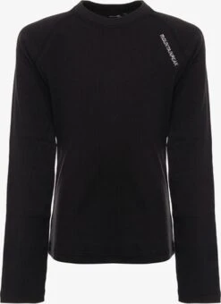 Mountain Peak Kinder Thermoshirt Lange Mouw - Zwart - Maat 152