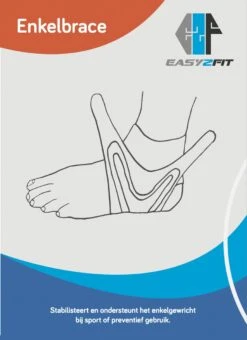 Easy2Fit | Enkelbrace | Enkelbandage | Dames | Heren | Zwart -Merkloos Winkel 871x1200 8