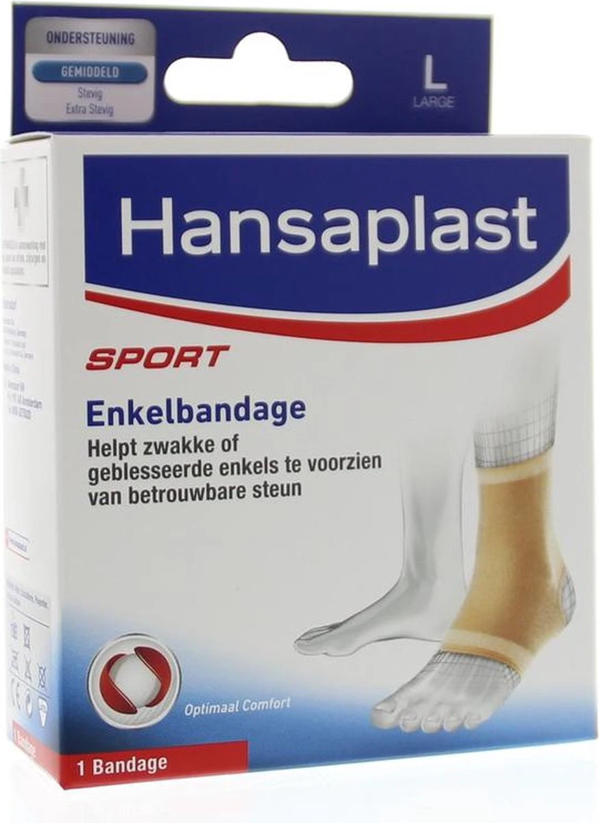 Hansaplast Sport Enkelbandage - L 6 Hansaplast Sport Enkelbandage - L - Afbeelding 4