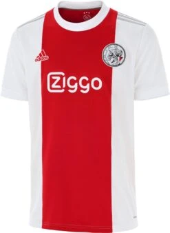 Adidas Ajax Amsterdam Thuisshirt Sportshirt - Maat S - Mannen - Wit - Rood