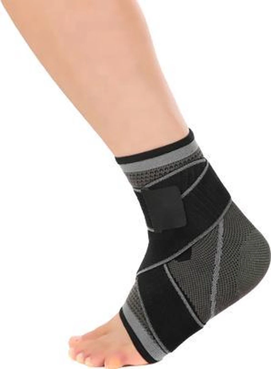 Enkelbrace - Enkel Bandage - Voet Brace - Enkel Brace - Enkelsteun - Enkelondersteuning - Neopreen - Comfort Fit - Zwart - Universeel - Maat L 8 Enkelbrace - Enkel Bandage - Voet Brace - Enkel Brace - Enkelsteun - Enkelondersteuning - Neopreen - Comfort Fit - Zwart - Universeel - Maat L - Afbeelding 6