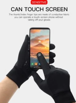 Proofy Premium Handschoenen Zwart - Maat L - Water En Winddicht - Handschoenen Voor Sport - Zwart - Clipje Voor Bewaren - Touchtip Smartphone -Merkloos Winkel 886x1200 4