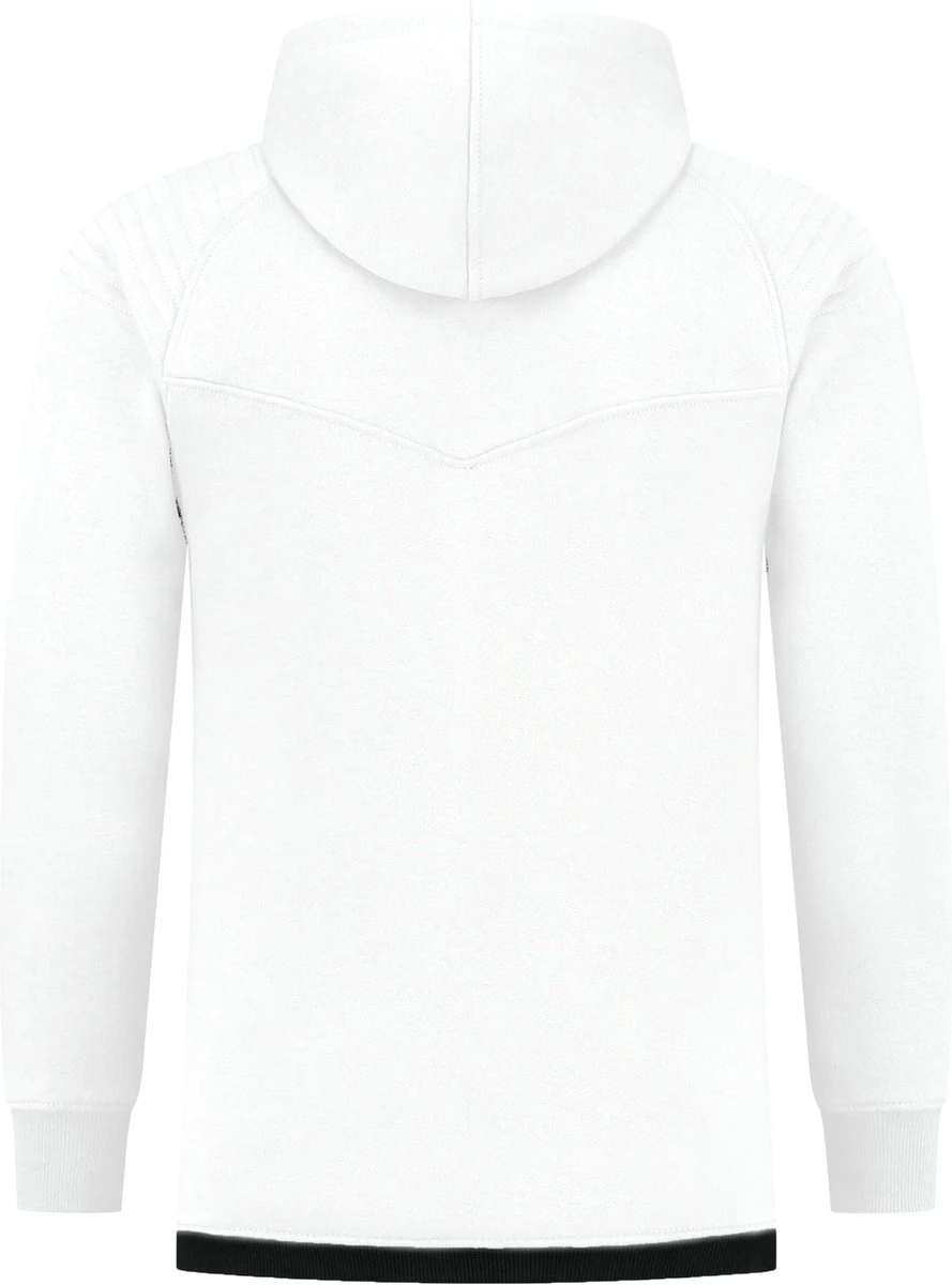 Paulo Vici Joggingpak -Trainingspak Heren - Tracksuit - Wit 8 Paulo Vici Joggingpak -Trainingspak Heren - Tracksuit - Wit - Afbeelding 6