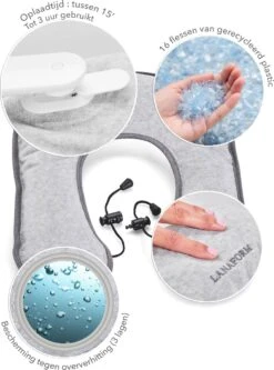 Lanaform Neck Warmer - Autonome Elektrische Warmwaterkruik Voor De Nek En Schouders - Langdurige, Behaaglijke Warmte Gedurende Meerdere Uren (3 Uur) - Klaar Voor Gebruik, Korte Oplaadtijd (15 Minuten) - Gemakkelijk Te Vervoeren En Te Gebruiken -Merkloos Winkel 891x1200 4
