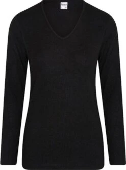 Merkloos Beeren Dames Thermo Shirt Lange Mouw - S - Zwart -Merkloos Winkel 892x1200 2