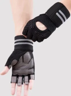 Fitness Gloves - Maat L / XL - Fitness Handschoenen - Gewichthefhandschoenen - Sporthandschoenen - Fit Sport - Pols Brace -Merkloos Winkel 894x1200 12