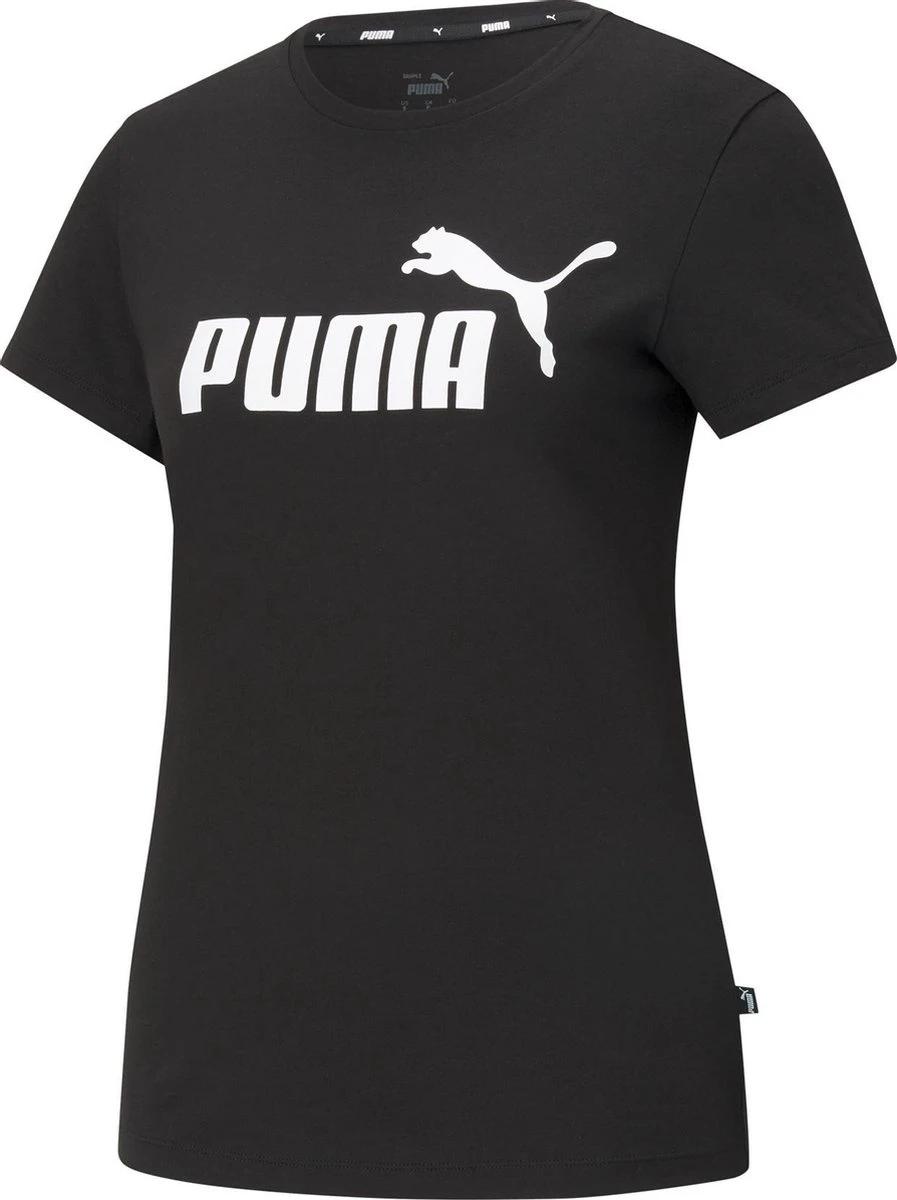 PUMA Ess Logo Tee Dames Sportshirt - Maat XL 4 PUMA Ess Logo Tee Dames Sportshirt - Maat XL - Afbeelding 2