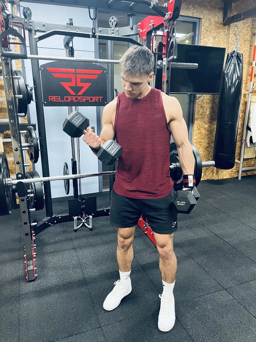 ReloadSport -Hex Dumbbell Set 20KG - 2x 10KG 8 ReloadSport -Hex Dumbbell Set 20KG - 2x 10KG - Afbeelding 6