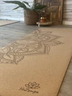 YoZenga Premium Yoga Mat Natuurlijk Kurk Mandala | Inclusief Gratis Draagriem -Merkloos Winkel 899x1200 31