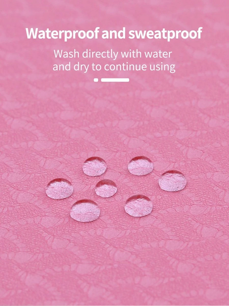 Fuegobird TPE Yoga Mat - Purper - 183 X 61 X 0.6 Cm 5 Fuegobird TPE Yoga Mat - Purper - 183 X 61 X 0.6 Cm - Afbeelding 3