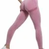 Gym Revolution - Sportlegging Dames - Sportkleding Dames - Sportbroek Dames - Sportlegging - Push Up - Shape Legging - Sportlegging Dames High Waist - Hardloopbroek Dames - Yoga Legging Dames - Roze Maat M -Merkloos Winkel 900x1200 138