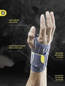 Push Sports Polsbrace - Donkergrijs - Links - Maat M 28 Push Sports Polsbrace - Donkergrijs - Links - Maat M -Merkloos Winkel 900x1200 209