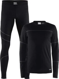 Craft Baselayer Set Thermoset Heren - Black/Granite - Maat M -Merkloos Winkel 905x1200 3